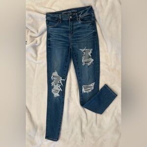 American Eagle Hi Rose Jeggings size 4